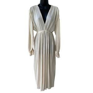 Savannah Morrow Sustainable Organic Cotton Cream US 0-2  XS Dress